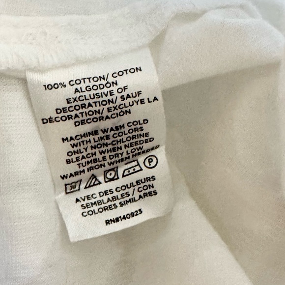 LOFT White Ruffled Button-Up Blouse - Picture 9 of 11